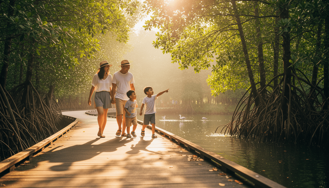 Featured image for Top 5 Outdoor Places in Pasir Ris for Kids Who Love Nature - Confinement care guide